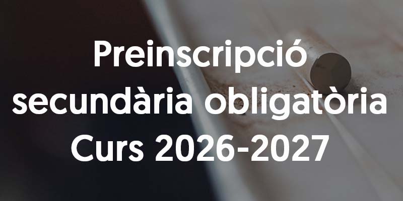 preinscripcio secundaria